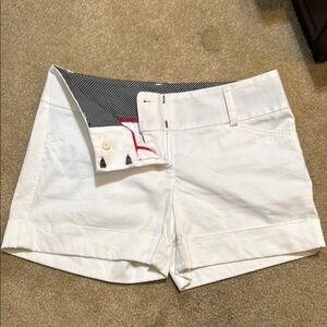 Women's White Shorts